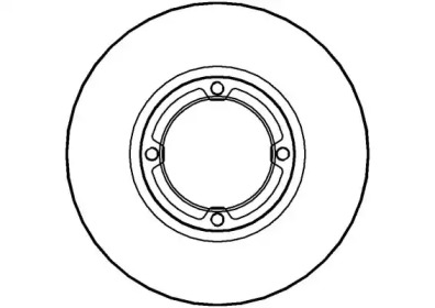 Тормозной диск NATIONAL NBD981