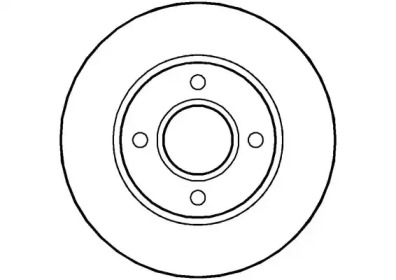 Тормозной диск NATIONAL NBD950