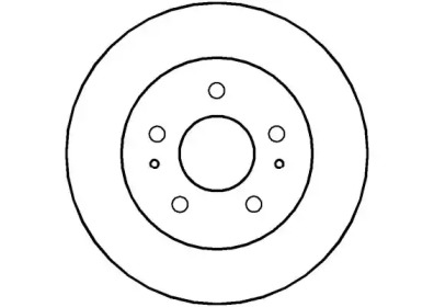 Тормозной диск NATIONAL NBD951