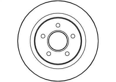 Тормозной диск NATIONAL NBD1267