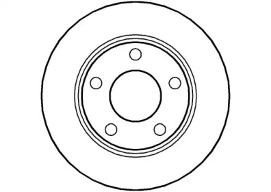 Тормозной диск NATIONAL NBD991