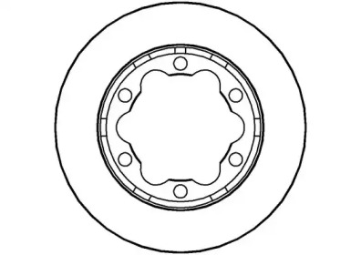 Тормозной диск NATIONAL NBD992