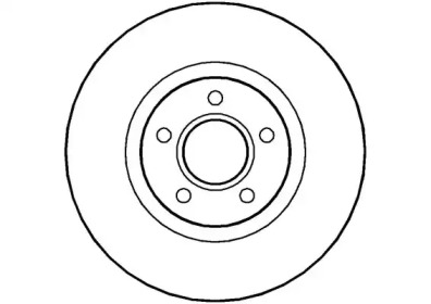 Тормозной диск NATIONAL NBD1296