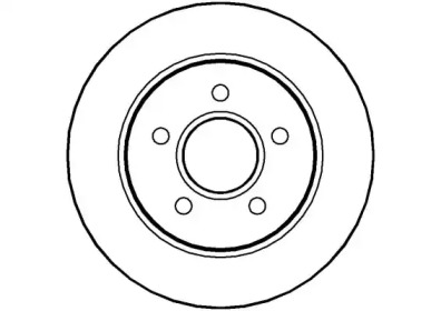 Тормозной диск NATIONAL NBD1297