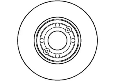 Тормозной диск NATIONAL NBD1284
