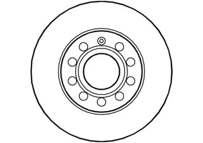 Тормозной диск NATIONAL NBD1288