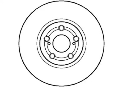 Тормозной диск NATIONAL NBD1324