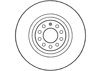 Тормозной диск NATIONAL NBD1330