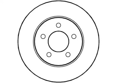 Тормозной диск NATIONAL NBD1341