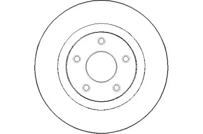 Тормозной диск NATIONAL NBD1488