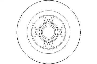 Тормозной диск NATIONAL NBD1500