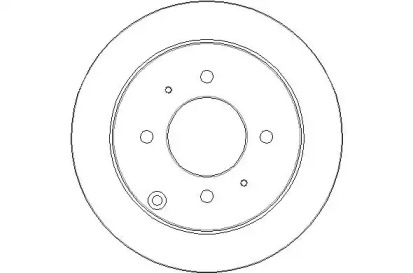 Тормозной диск NATIONAL NBD1502