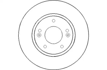 Тормозной диск NATIONAL NBD1510