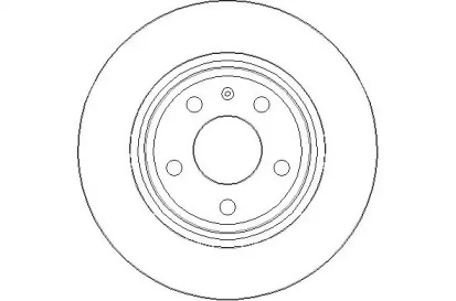 Тормозной диск NATIONAL NBD1519