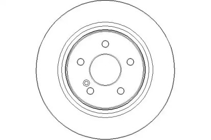 Тормозной диск NATIONAL NBD1554