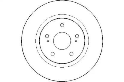 Тормозной диск NATIONAL NBD1568