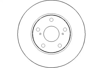 Тормозной диск NATIONAL NBD1569