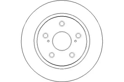 Тормозной диск NATIONAL NBD1570