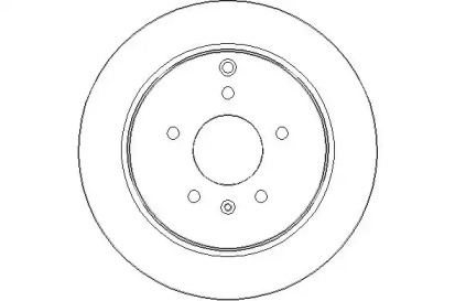 Тормозной диск NATIONAL NBD1574