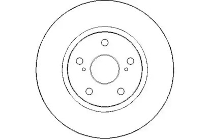 Тормозной диск NATIONAL NBD1576