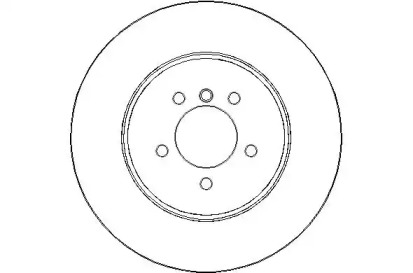 Тормозной диск NATIONAL NBD1591