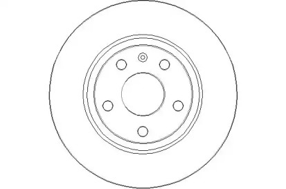Тормозной диск NATIONAL NBD1598