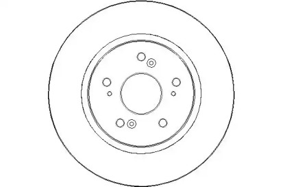 Тормозной диск NATIONAL NBD1601