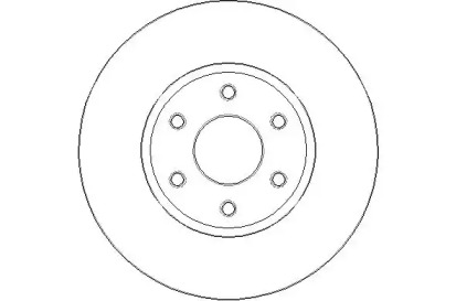 Тормозной диск NATIONAL NBD1603