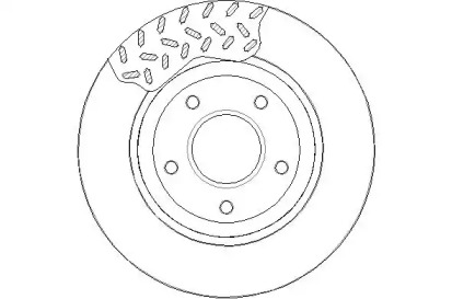 Тормозной диск NATIONAL NBD1607