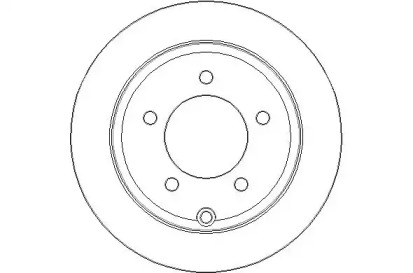 Тормозной диск NATIONAL NBD1608