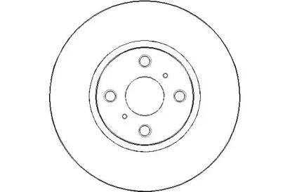 Тормозной диск NATIONAL NBD1610