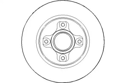 Тормозной диск NATIONAL NBD1611