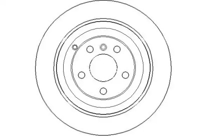 Тормозной диск NATIONAL NBD1703
