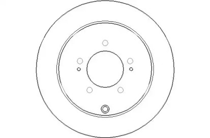 Тормозной диск NATIONAL NBD1709