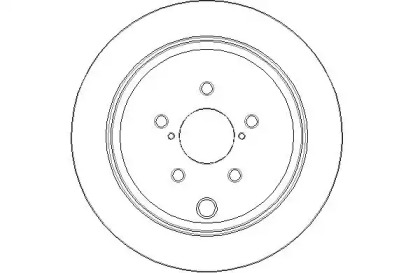 Тормозной диск NATIONAL NBD1721
