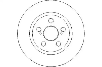 Тормозной диск NATIONAL NBD1726