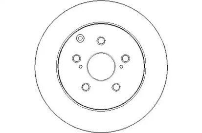 Тормозной диск NATIONAL NBD1730