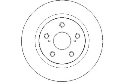 Тормозной диск NATIONAL NBD1731