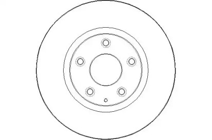 Тормозной диск NATIONAL NBD1835