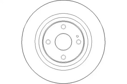 Тормозной диск NATIONAL NBD1631