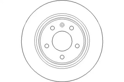 Тормозной диск NATIONAL NBD1652