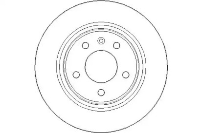 Тормозной диск NATIONAL NBD1654