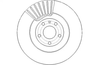 Тормозной диск NATIONAL NBD1665