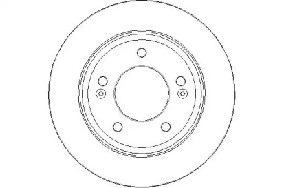 Тормозной диск NATIONAL NBD1671