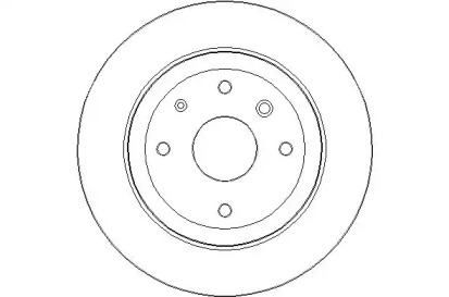 Тормозной диск NATIONAL NBD1676
