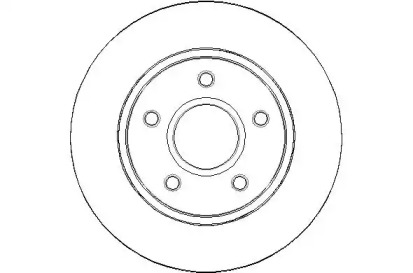 Тормозной диск NATIONAL NBD1677
