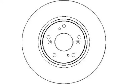 Тормозной диск NATIONAL NBD1684
