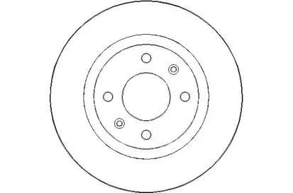 Тормозной диск NATIONAL NBD1686