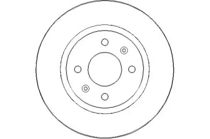 Тормозной диск NATIONAL NBD1687