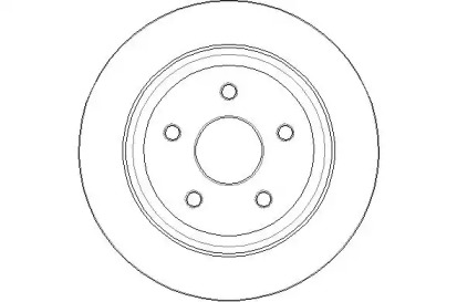 Тормозной диск NATIONAL NBD1691